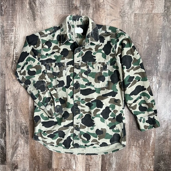 American Vintage Shirts Vintage Camo Shirt Poshmark